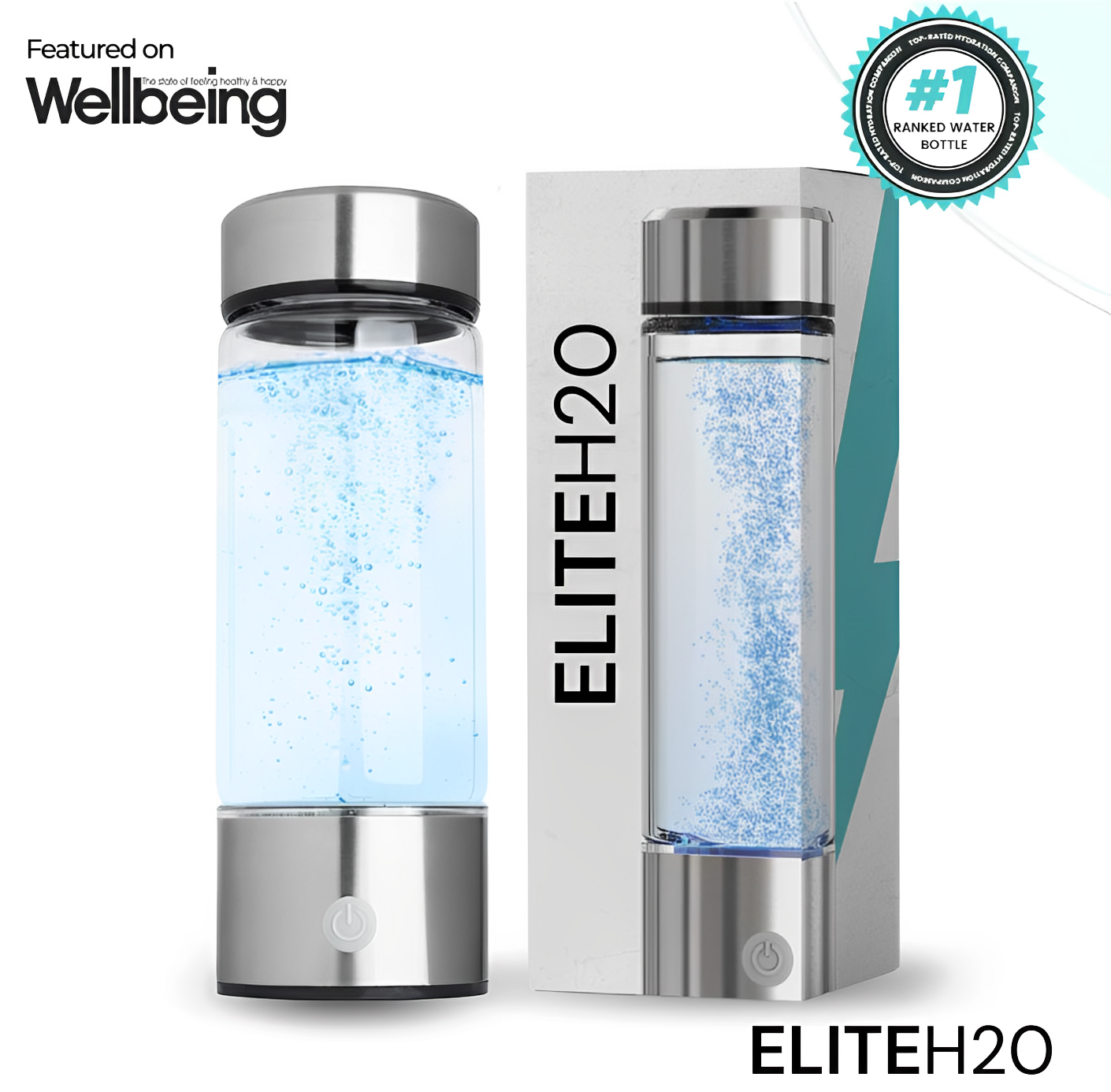 Elite H20 Hydrogen Water Bottle